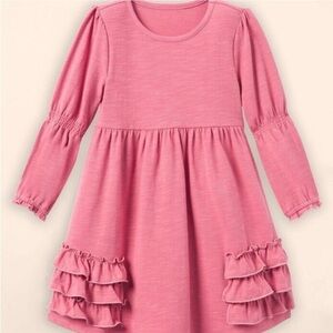 Matilda Jane Pink Ruffled Kids Dress